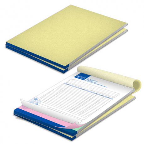 Blocchi A5 autocopianti triplice copia stampa 1 colore