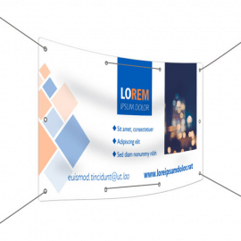 Striscione Pvc mt.2x1