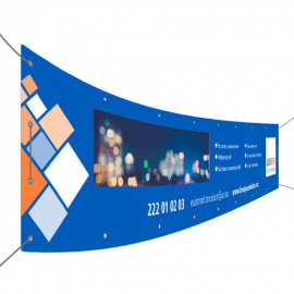 Striscione Pvc mt.5x1