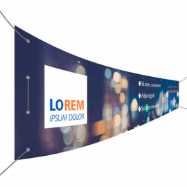 Striscione Pvc mt.6x1