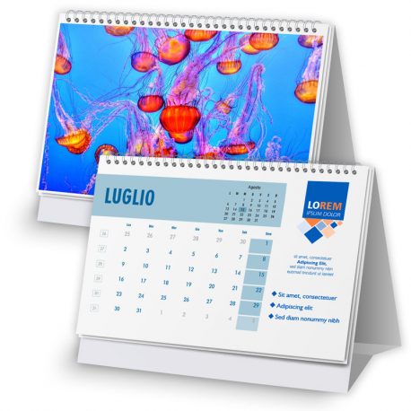 Calendario 16,5x11,5 - fogli 12+1 - f/retro Calendario 16,5x11,5 - fogli 12+1 - f/retro