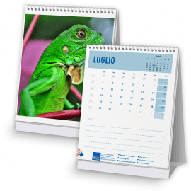 Calendario 21x14,8 - fogli 12+1 - f/retro