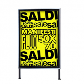 Manifesti Fluo 50x70