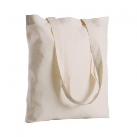 Borsa shoppers in cotone ecrù 220gr
