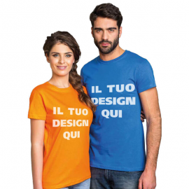 T-shirt unisex girocollo cotone 150gr