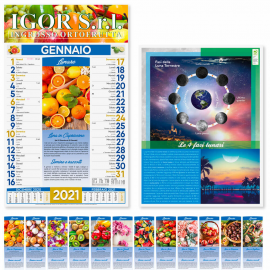 Calendario Illustrato Lunario