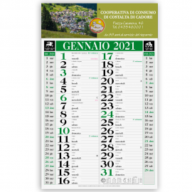 Calendario Olandese classico