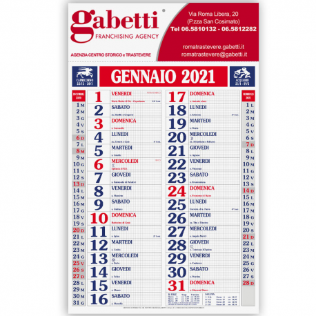 Calendario Olandese Quadrettato Calendario Olandese Quadrettato