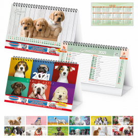 Calendario 19x14,5 Cani e Gatti fogli 13