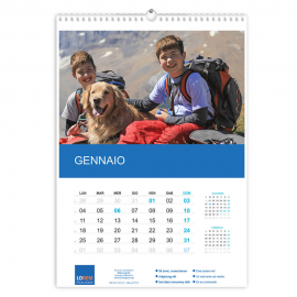 Calendario A3 fogli 6+1 f/retro