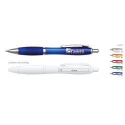 Penna a scatto in plastica/metallo