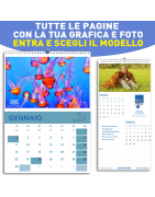 Calendari personalizzati da parete
