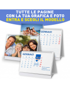 Calendari personalizzati da tavolo