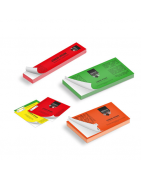 Etichette adesive carta colorata fluorescente